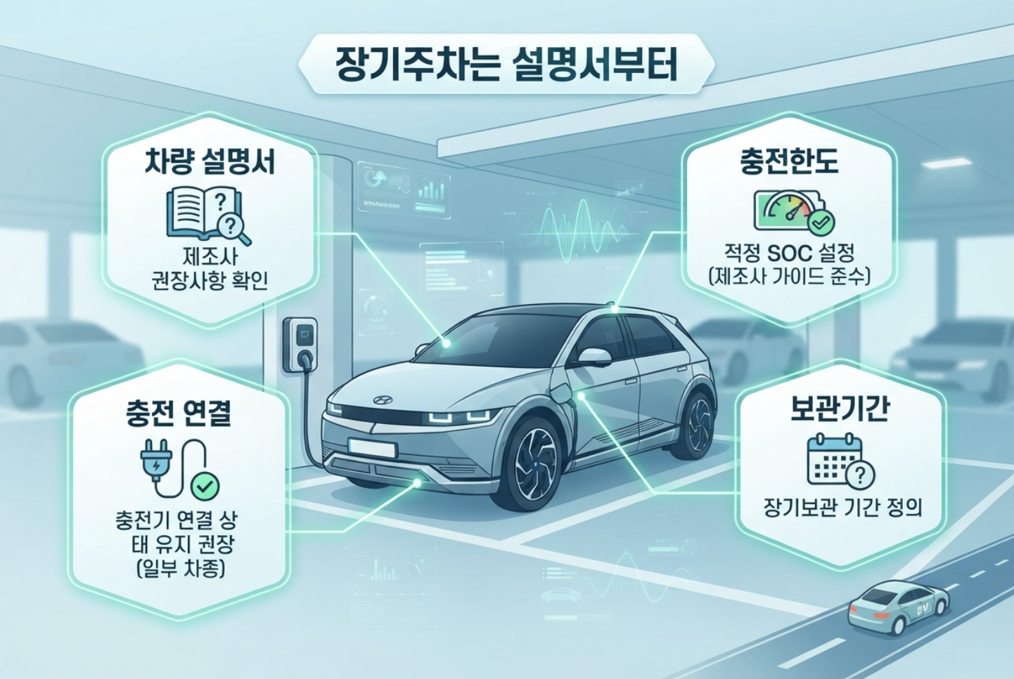 전기차 배터리 수명 관리를 위한 일상 장거리 급속 장기주차 충전 습관 체크리스트