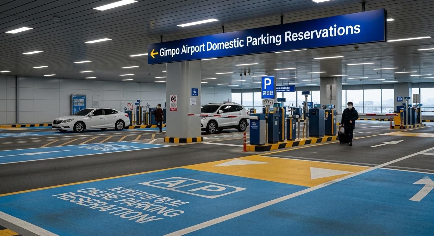 김포공항 국내선 주차예약