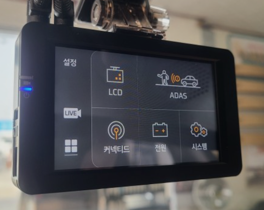 파인뷰 lx7700 화면 사진