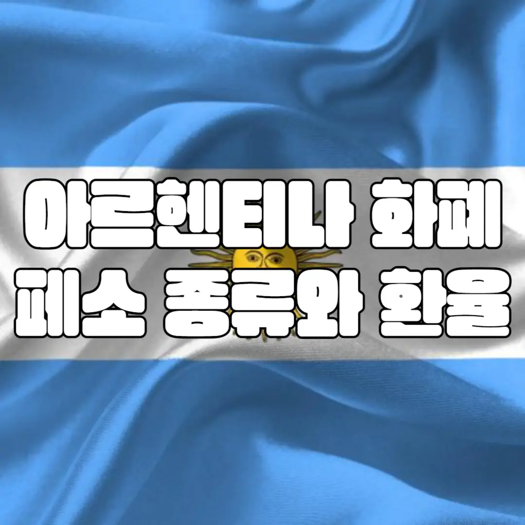 아르헨티나 화폐의 종류와 환율