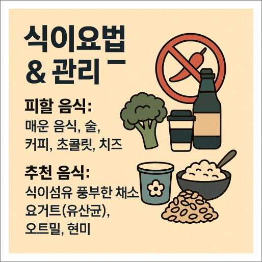항문 가려움증_식이요법 & 관리 포인트