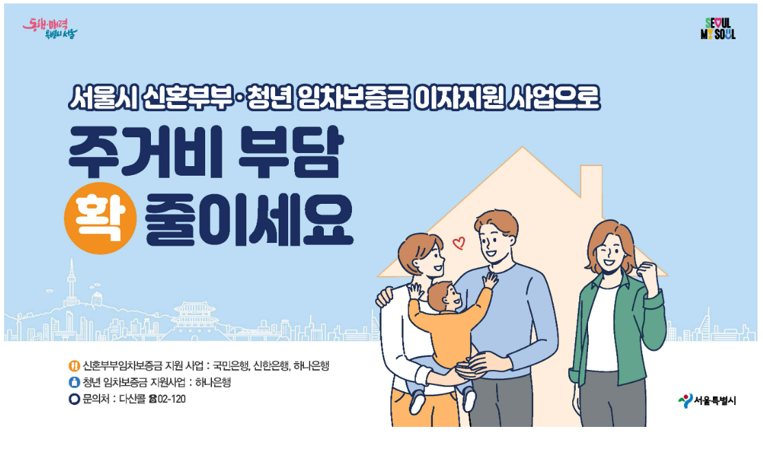 서울시 신혼부부 임차보증금 지원사업