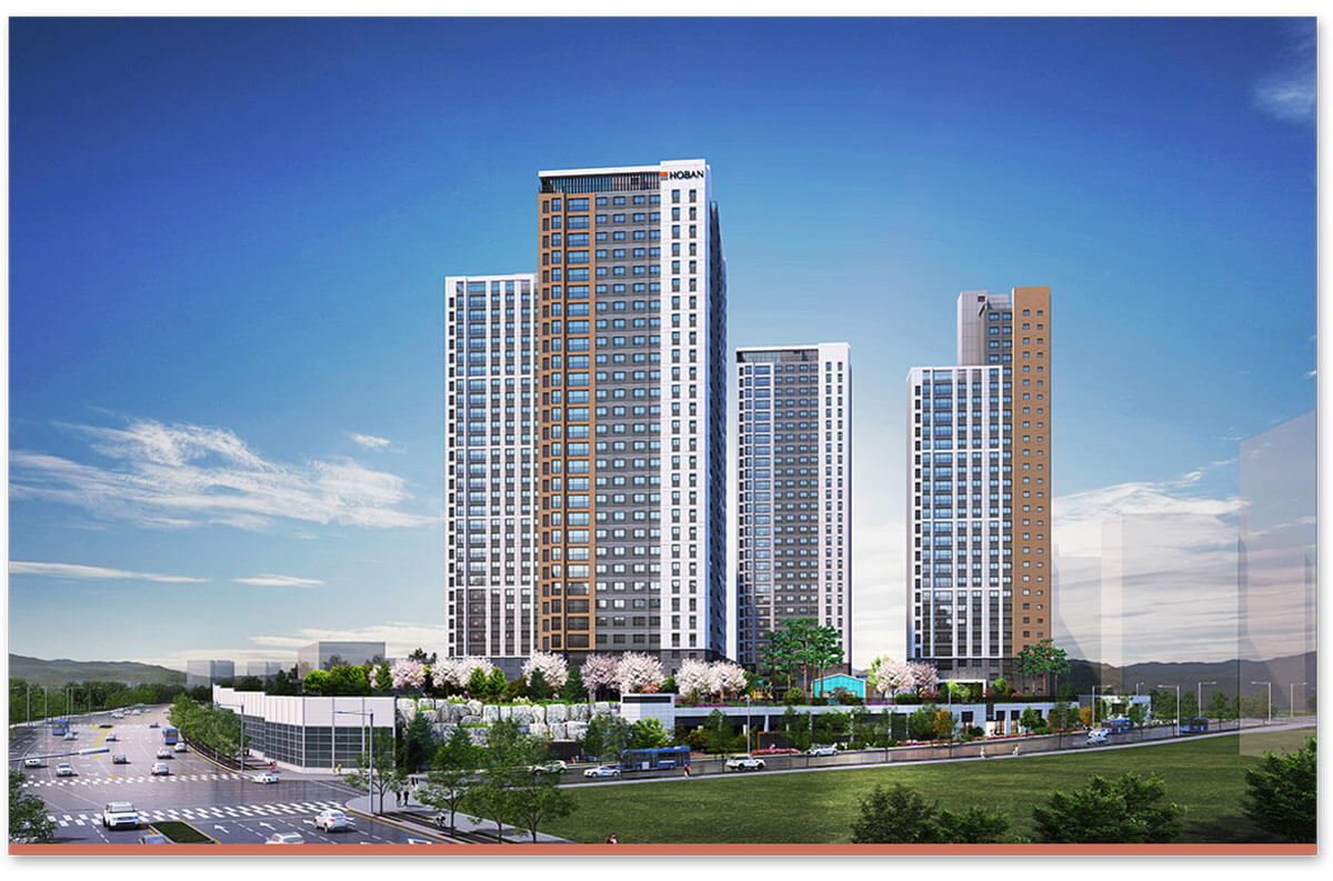 평택 고덕A49 호반써밋 3차 조감도