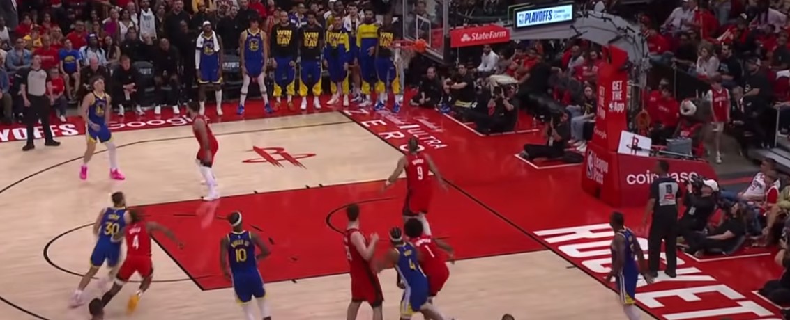 NBA 플레이오프 1차전 골든스테이트 vs 휴스톤 로케츠