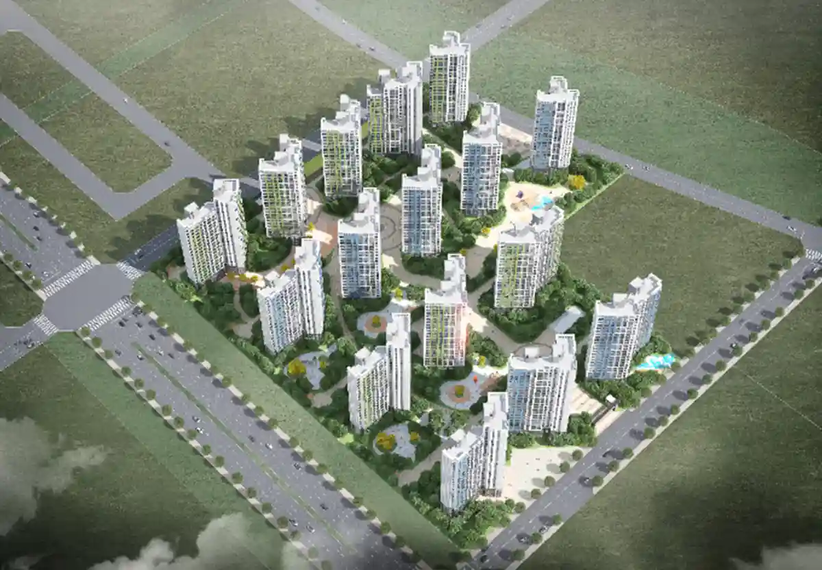 에코델타시티-12블록-조감도