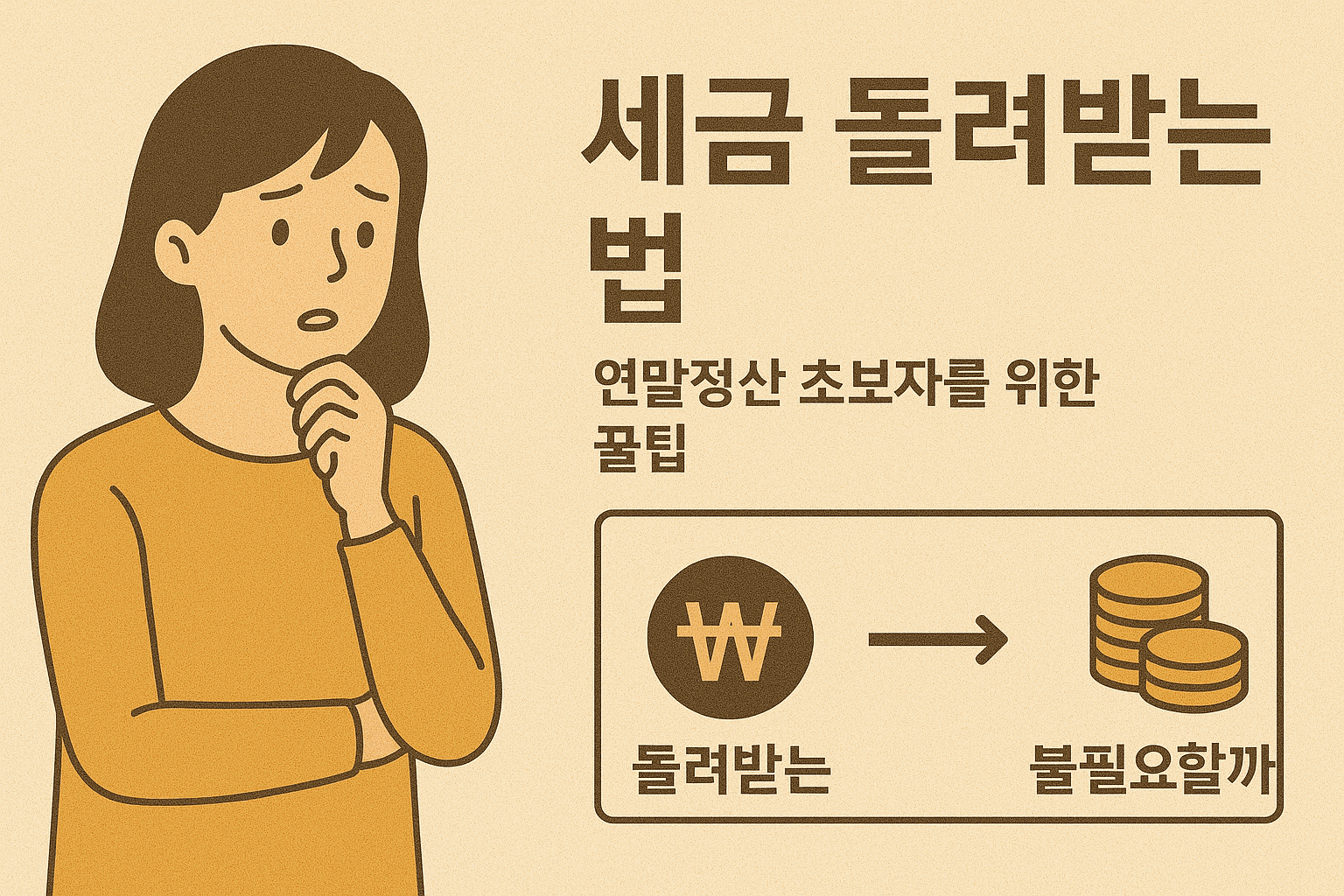 MZ세대 직장인, 세금 돌려받는 법: 연말정산 초보자를 위한 꿀팁
