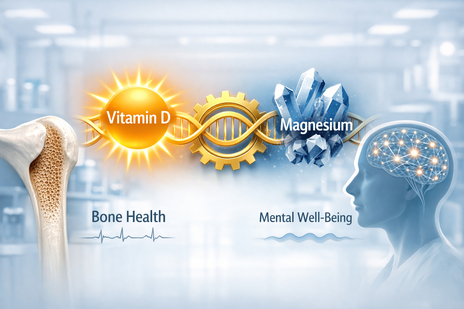 비타민D와 마그네슘의 생리학적 공생 관계
