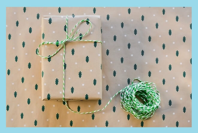 선물박스-포장끈