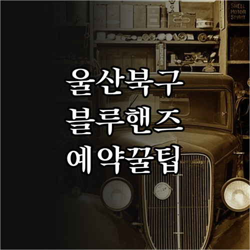 현대자동차 울산 북구 블루핸즈 정보와..