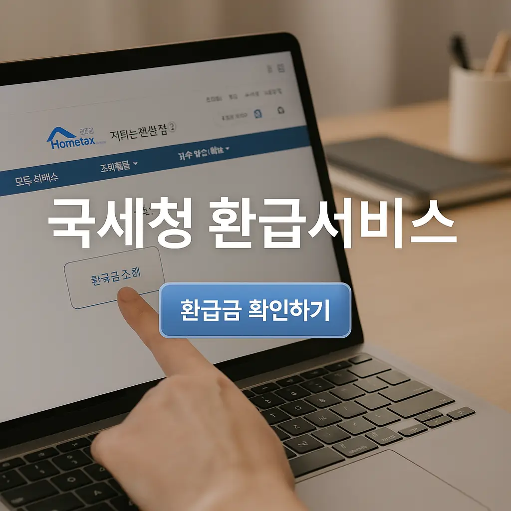 국세청 원클릭 환급서비스 신청 방법, 세금 돌려받기