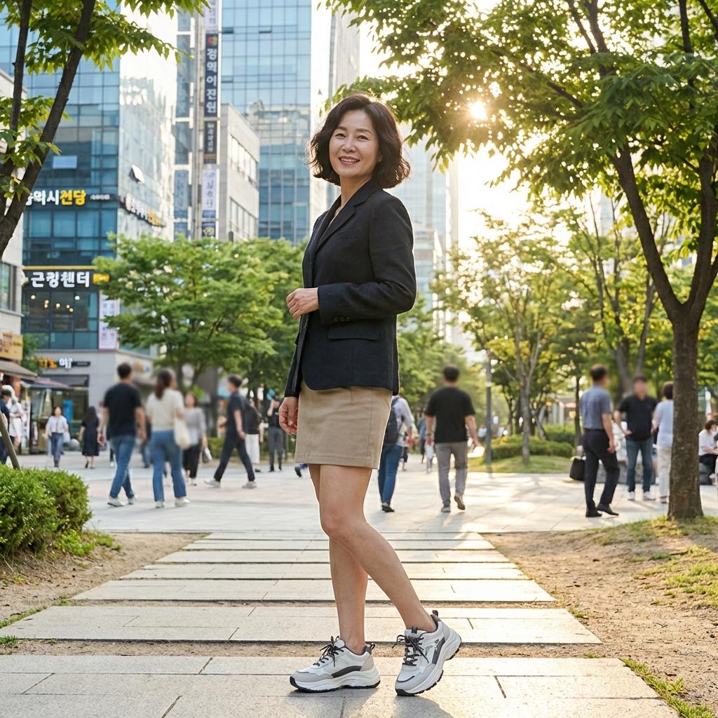 50대 여성 발볼 넓은 브랜드