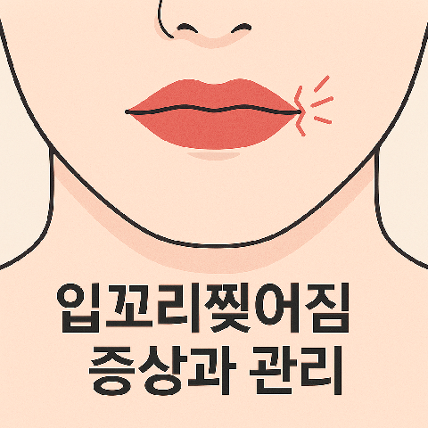 입꼬리찢어짐 증상과 관리