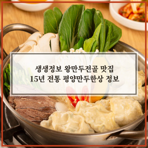 평양만두한상