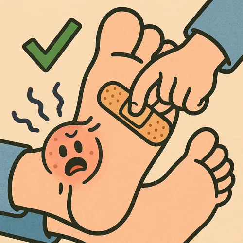 티눈 없애는 방법과 티눈밴드 효과14
