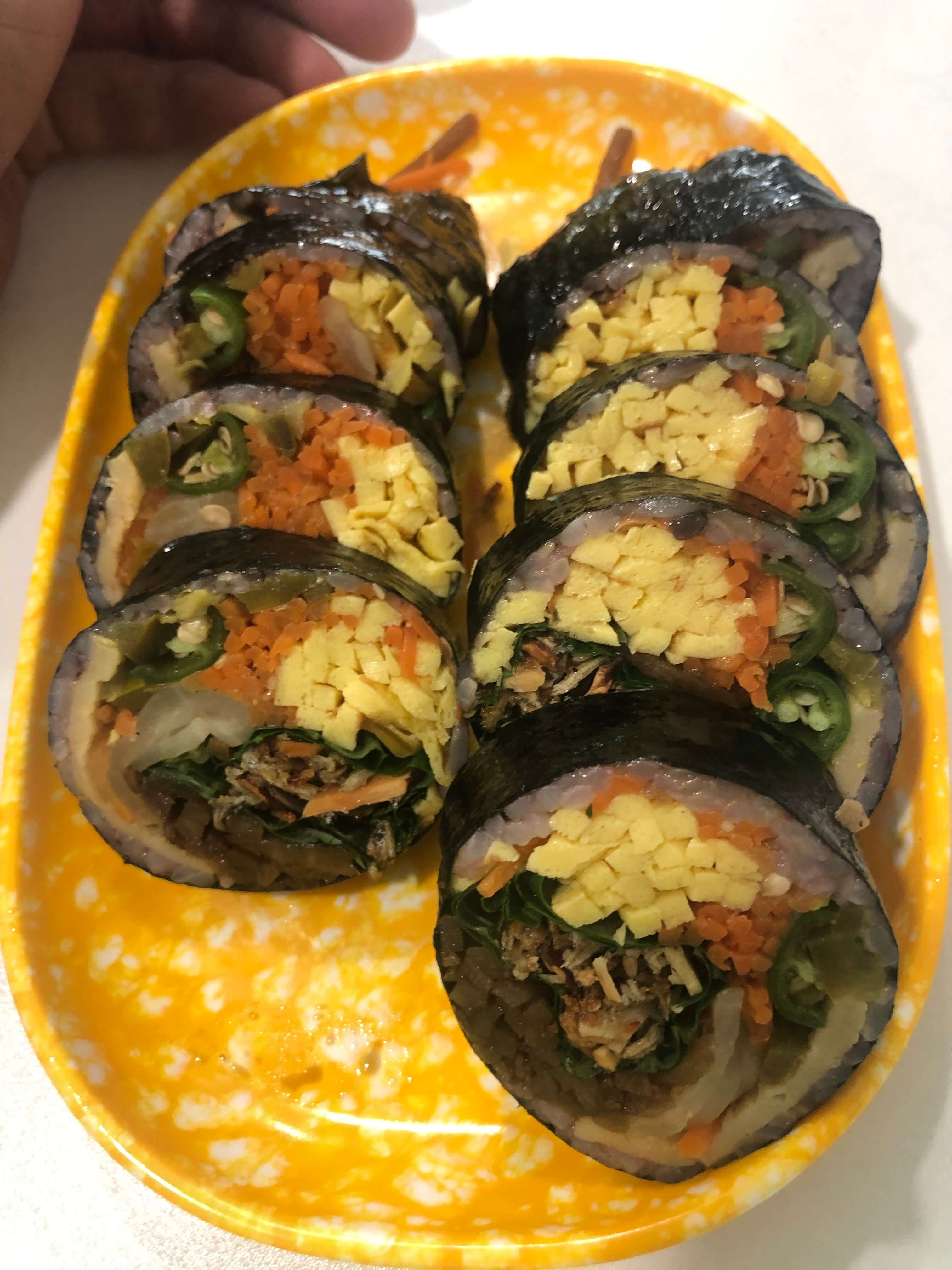 민수랜드-남해다길김밥 멸치고추김밥