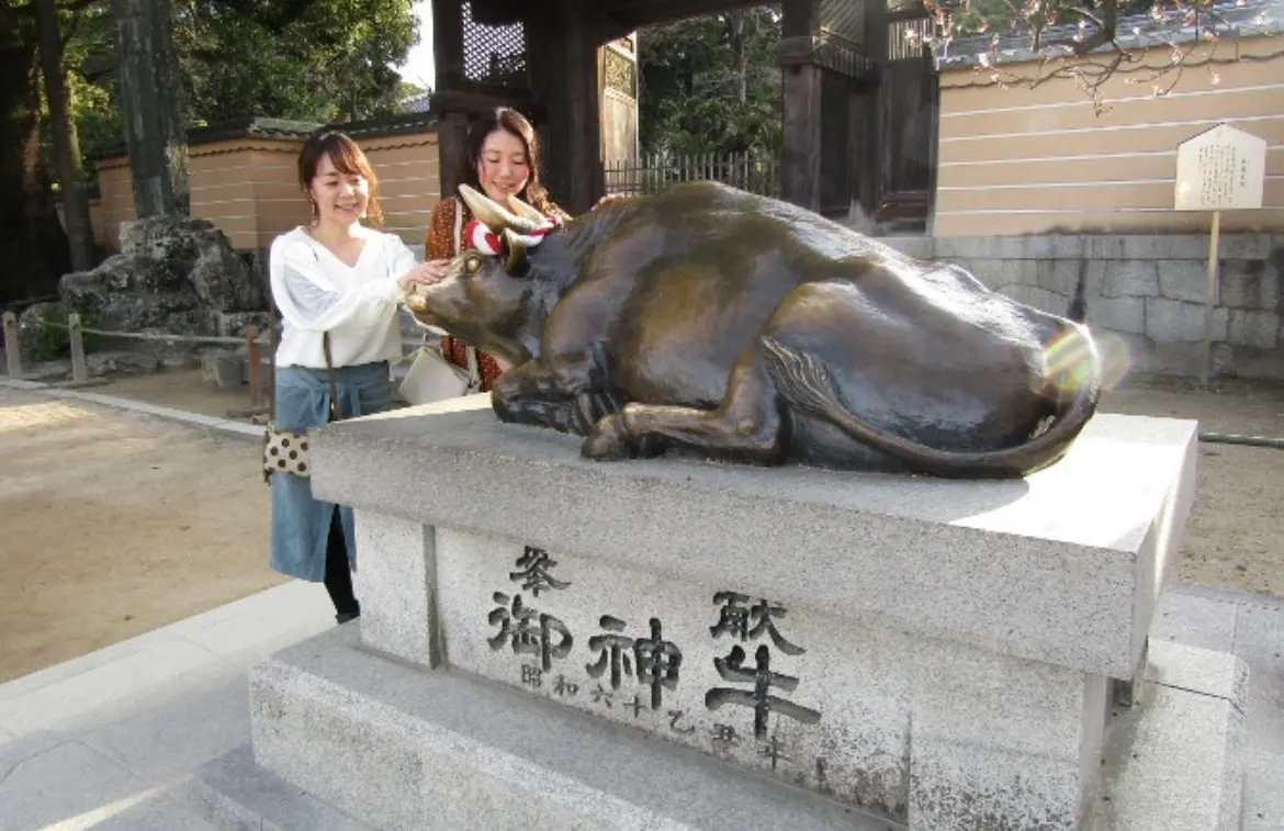 스가하라 도진 공이 모셔진 곳 ‘다자이푸 텐만구’