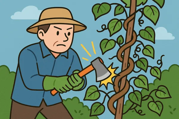 칡넝쿨 제거 방법과 뿌리 관리 비법15