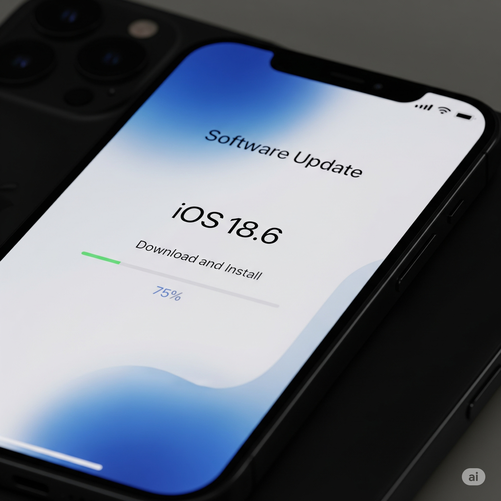 아이폰 IOS 18.6 이미지
