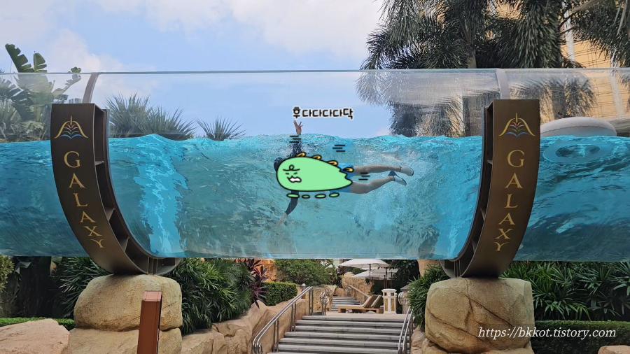 마카오 갤럭시 그랜드 리조트 덱