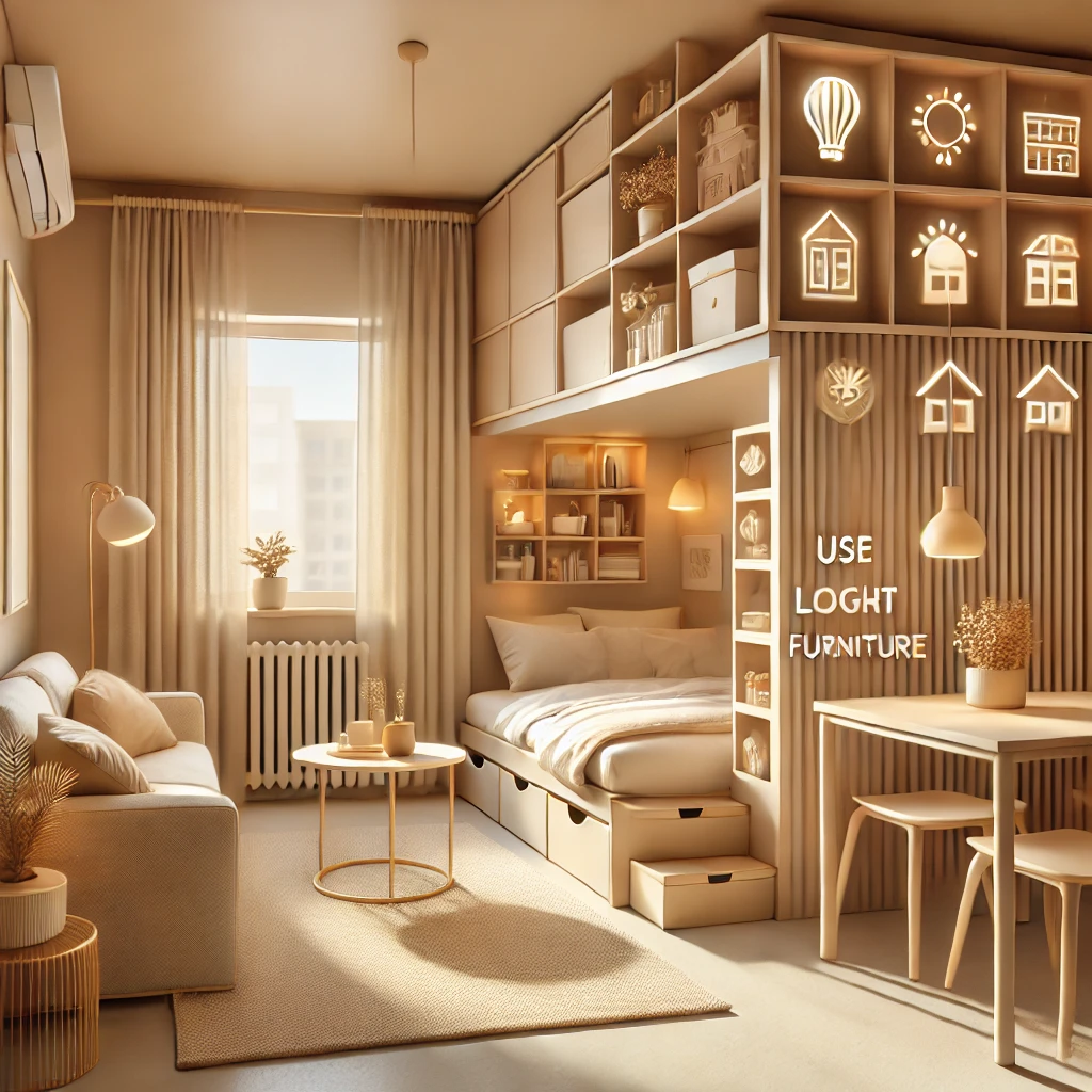 원룸 공간 활용 인태리어