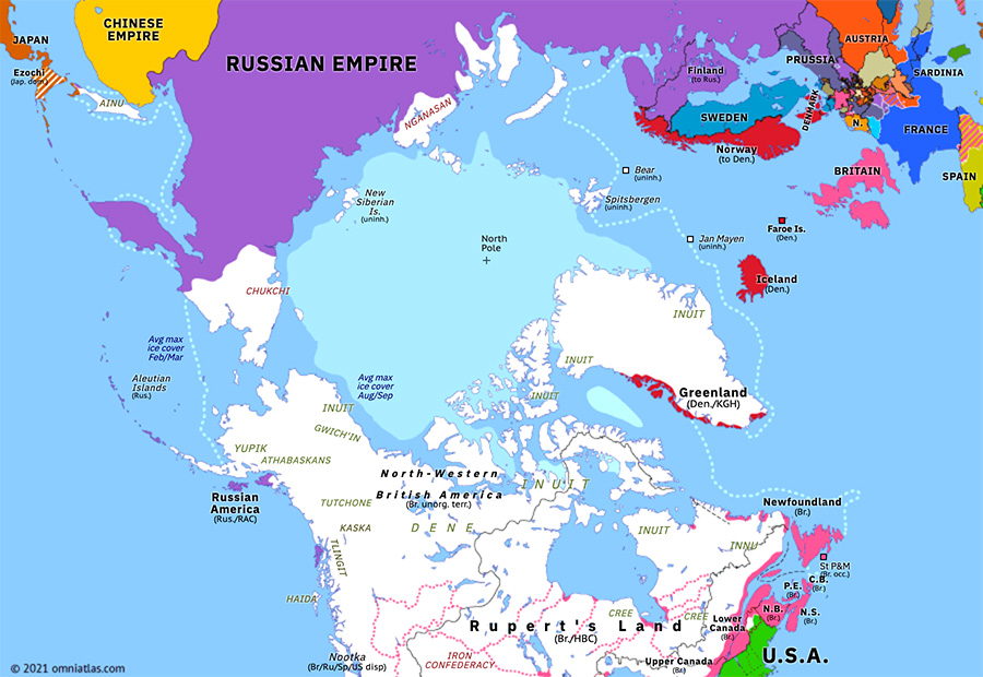 거대한 섬이 왜 덴마크 땅일까