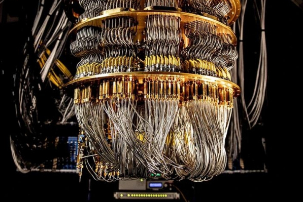 구글의 양자컴퓨터 실험 기기