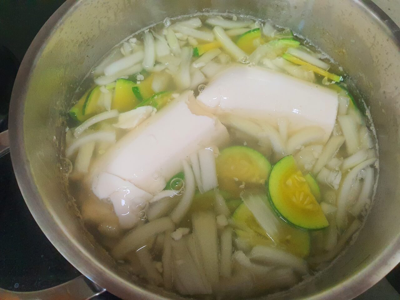 순두부 넣은 사진