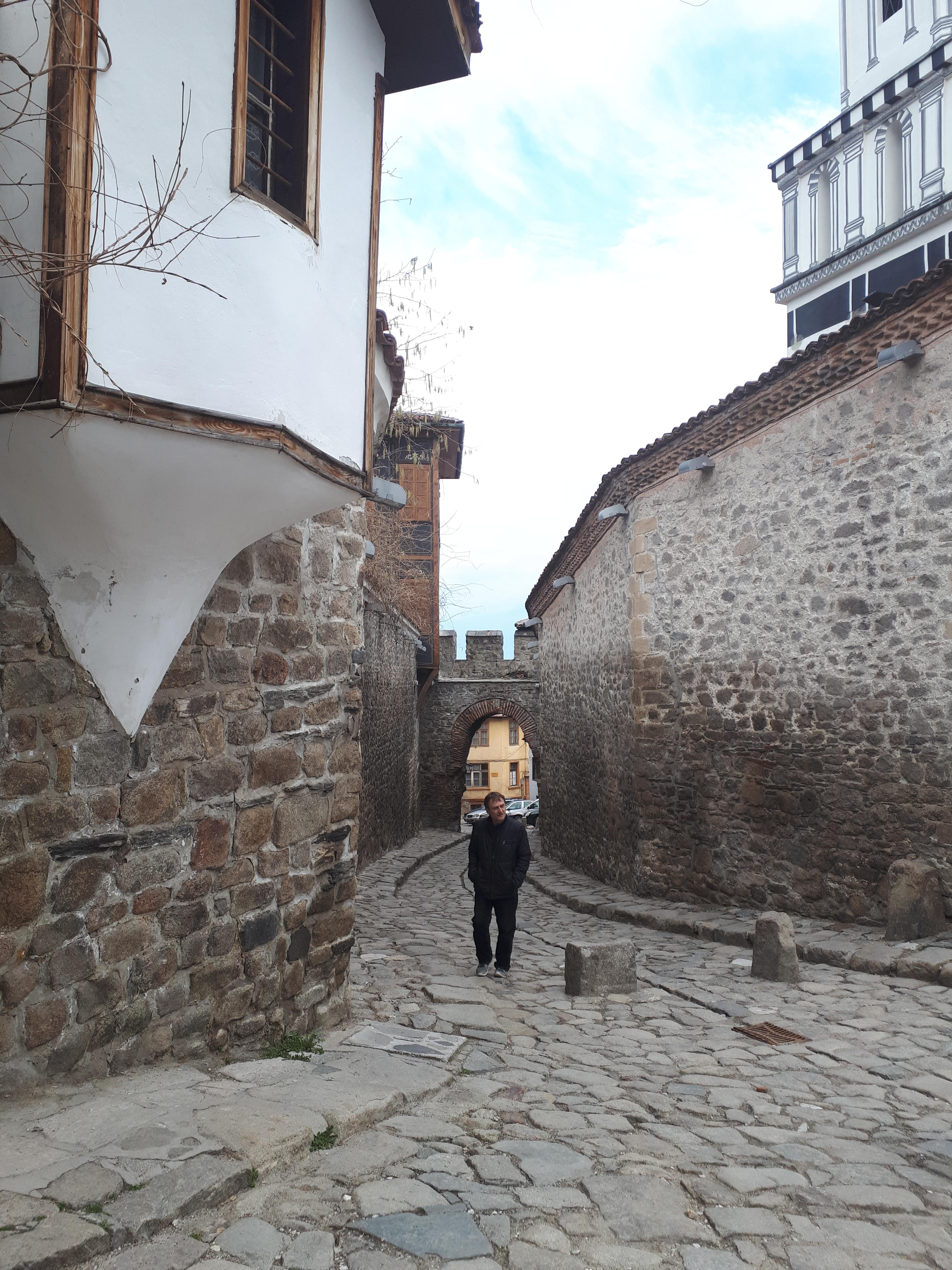 불가리아 플로브디프 구시가지 골목