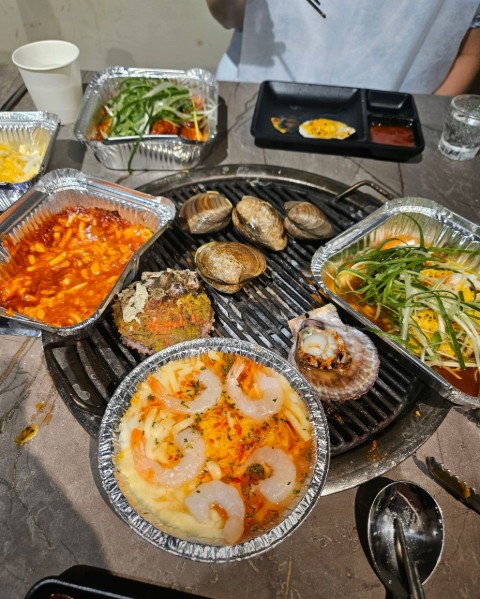 대천 청춘조개 메뉴