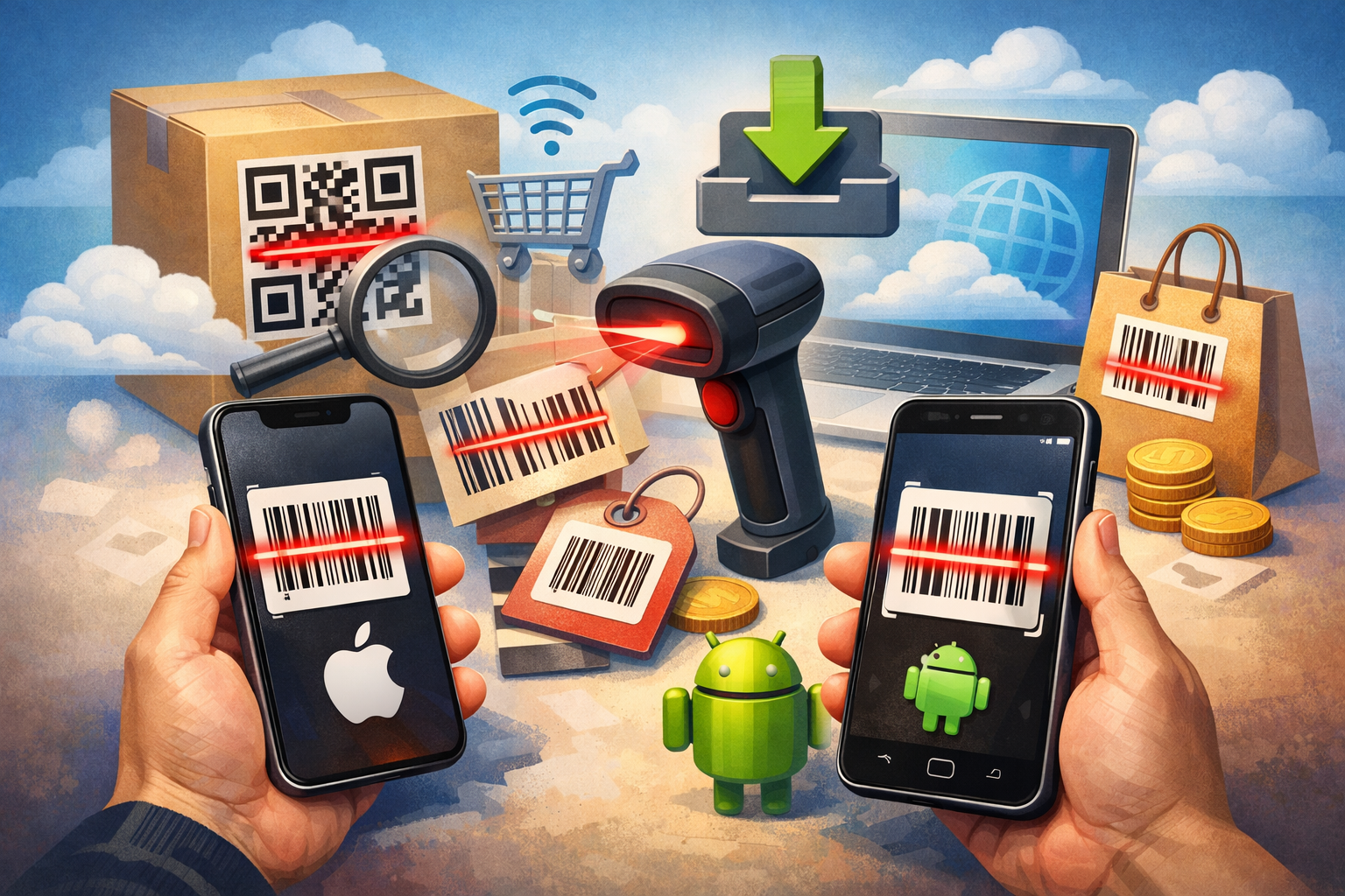 바코드 스캔 어플 다운로드 무료 사이트|아이폰·안드로이드 설치방법 총정리 관련 사진