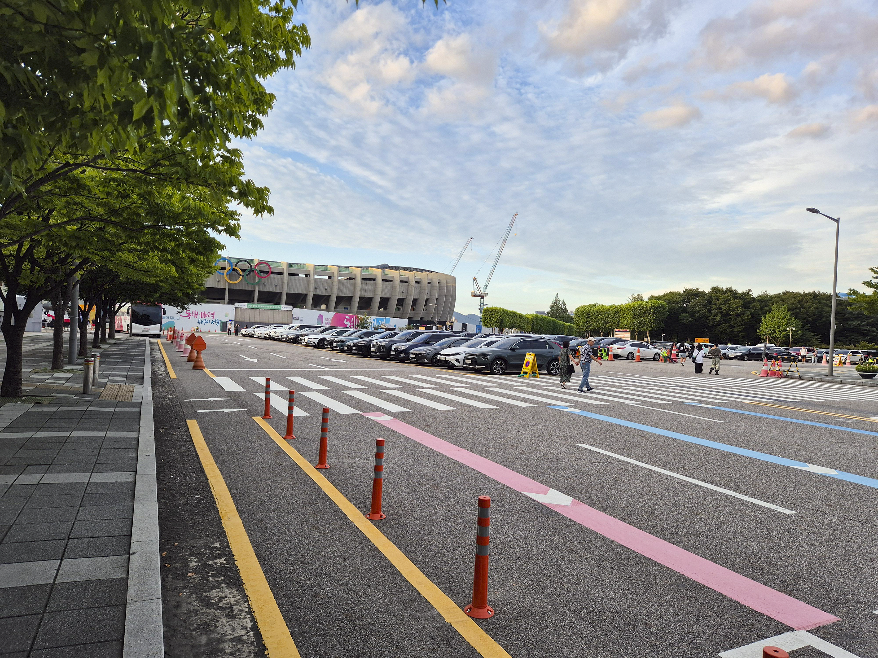 스우파 콘서트 보러 가는 길