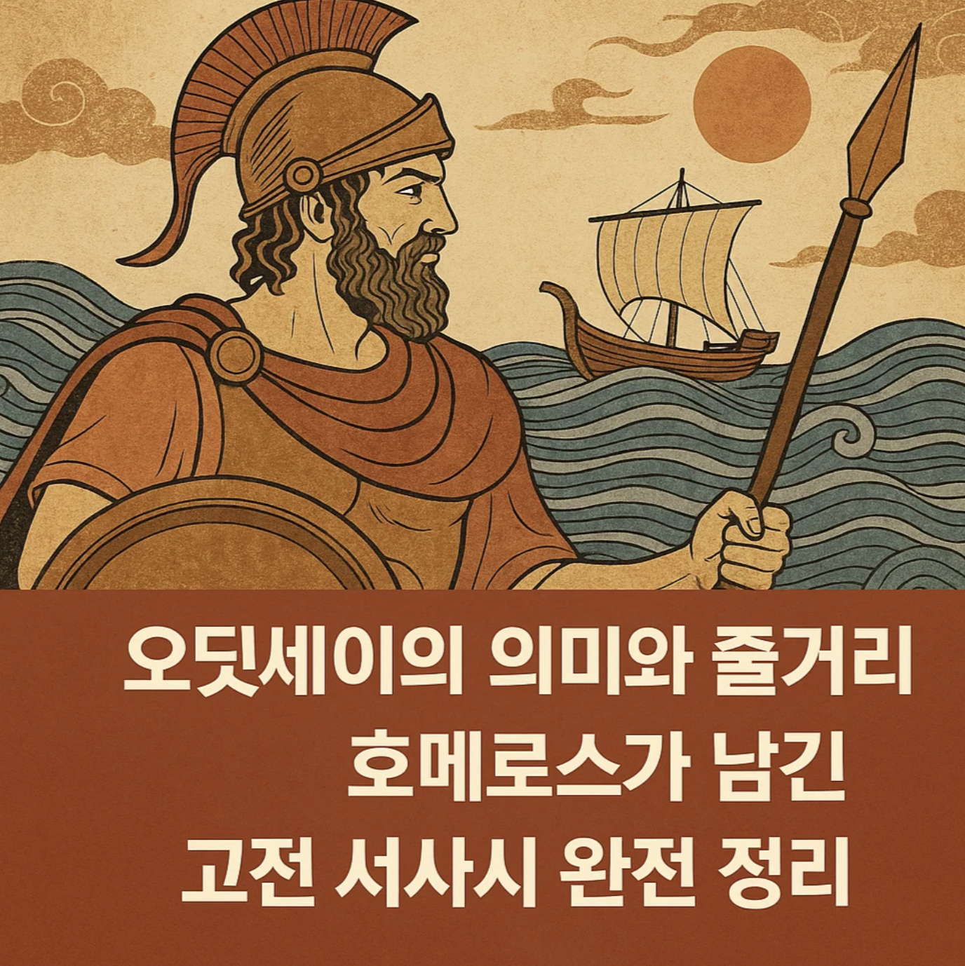 오딧세이의 의미와 줄거리, 호메로스가 남긴 고전 서사시 완전 정리