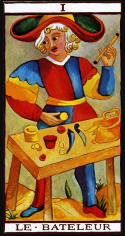 마르세유 타로 카드 01 마법사