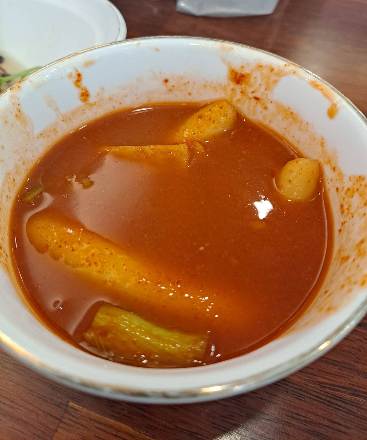 떡볶이 그릇