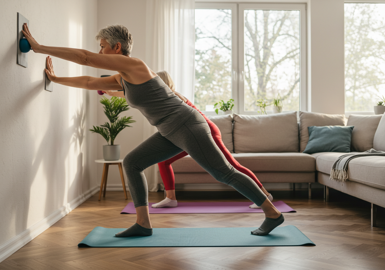 중장년층 관절 부담 없는 홈트 운동 루틴 총정리 – 하루 15분으로 근력 강화하고 건강 지키는 법!