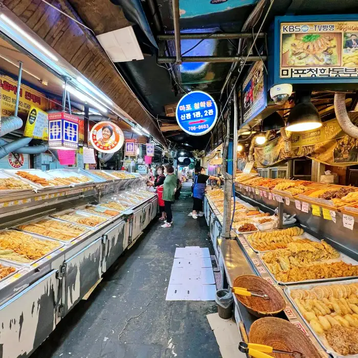 퇴근후 한끼 글로벌 퇴슐랭 공덕 전골목 족발골목 공덕시장 전 모둠전 부침개 맛집