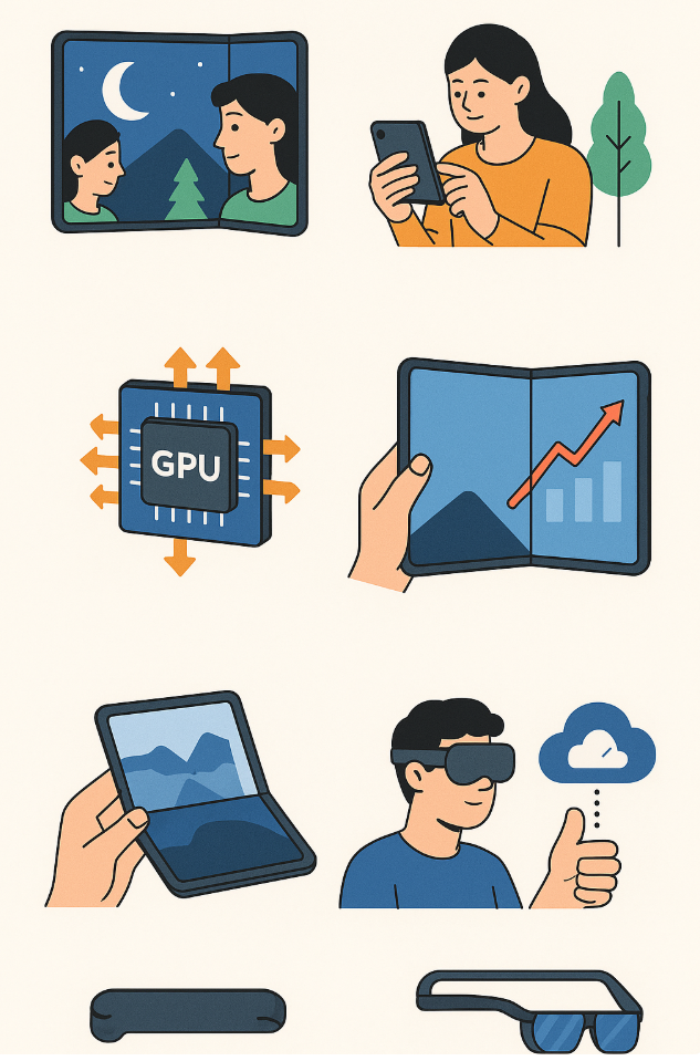 폴더블로 즐기는 AR·VR