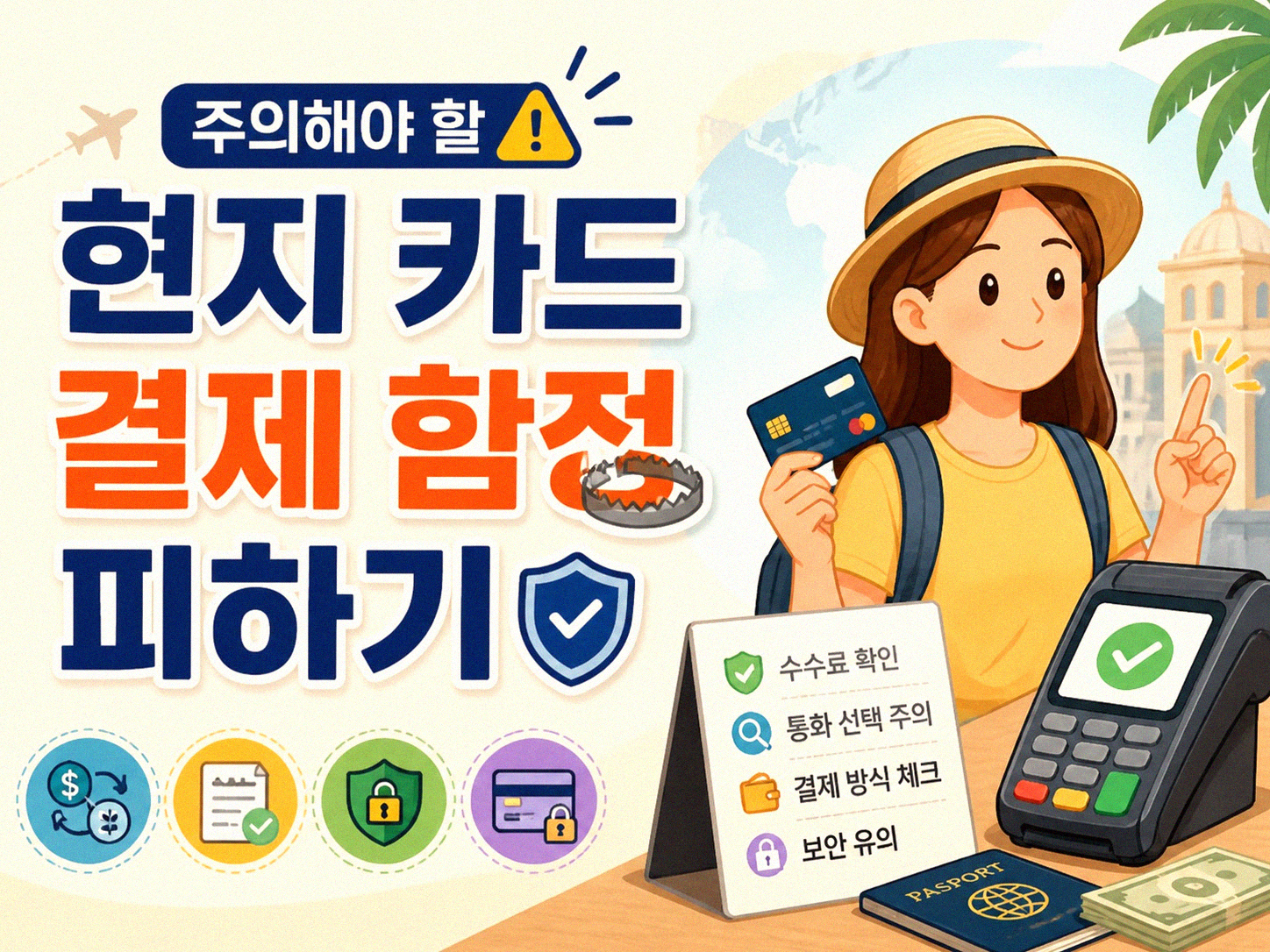 해외여행 카드 사용, 현지 결제 시 이득 보는 방법이 따로 있을까