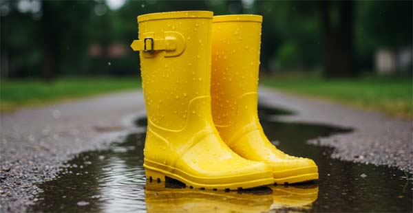 장마철 필수템 레인부츠 장화