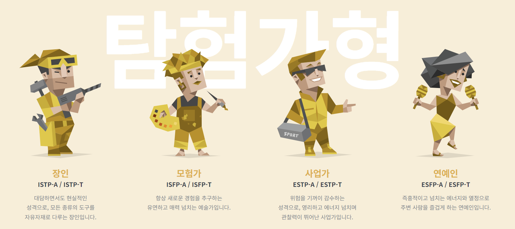 mbti 무료 검사 사이트 성격 유형 해석 궁합4