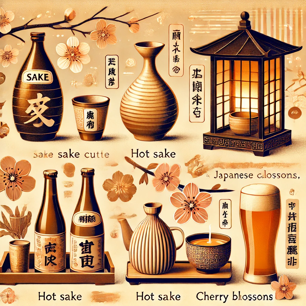 일본 사케 사진