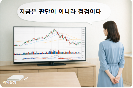 장 마감 전, 판단보다 점검이 필요한 위치