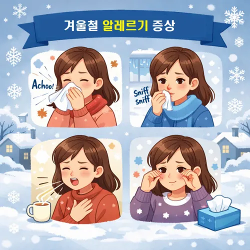겨울철 알레르기 증상 썸네일