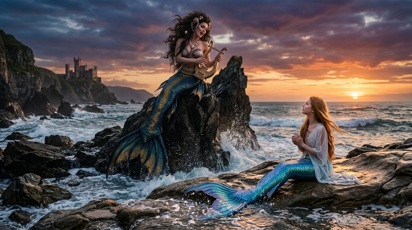 전설 속 '세이렌'과 동화 속 '인어공주'