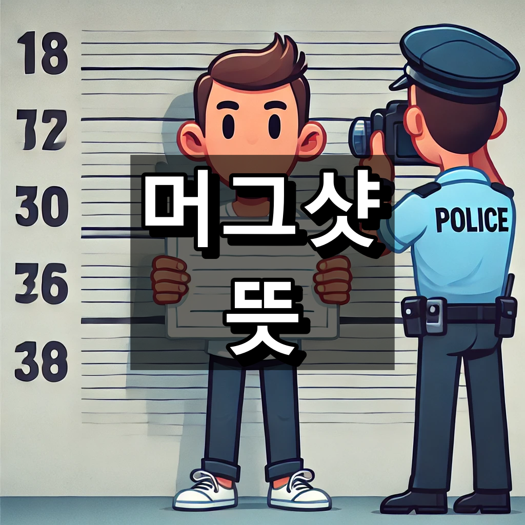 머그샷 뜻 대표 이미지