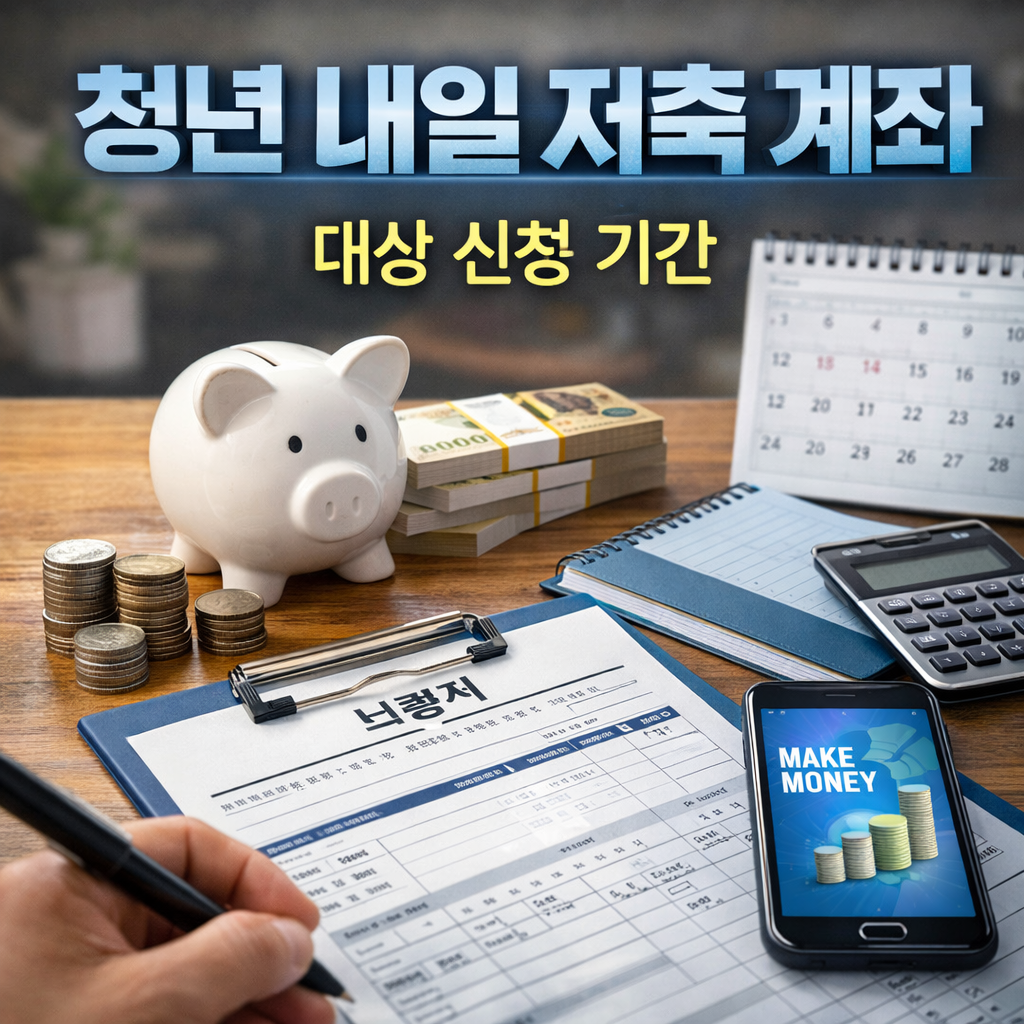 청년 내일 저축 계좌 대상 신청 기간