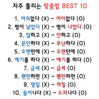 걱정되서 걱정돼서 맞춤법 정리집_6