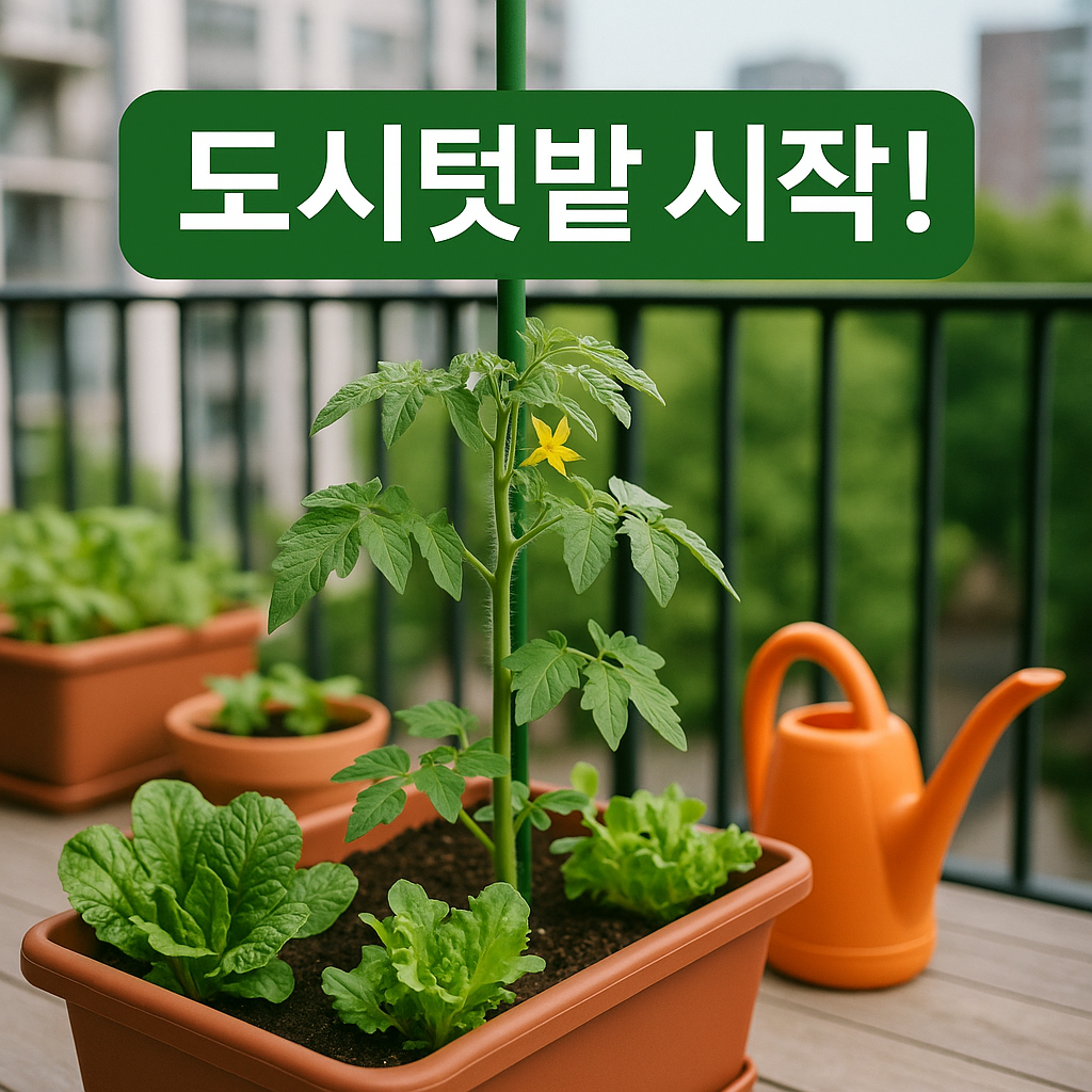 도시 텃밭 만들기 입문자 가이드