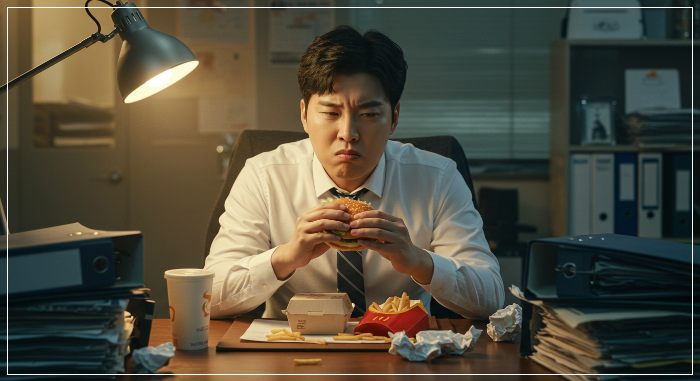 야근으로인한_인스턴트_야식