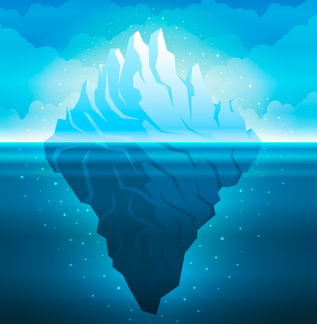 무의식은 빙산의 일각과 같다